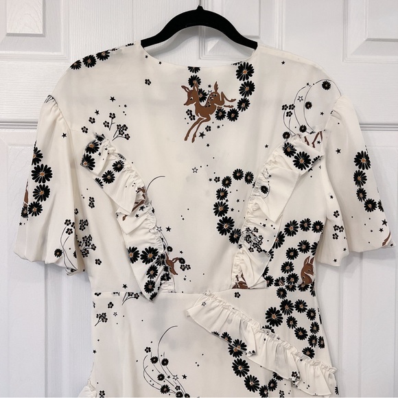 TOPSHOP Silk bambi mini tea dress - Picture 6 of 13